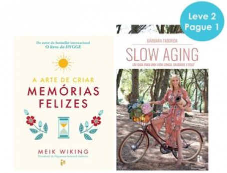 A ARTE DE CRIAR MEMÓRIAS FELIZES I SLOW AGING - PAGUE 1 LEVE 2