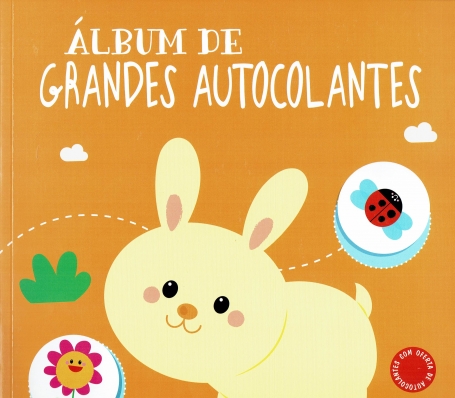 ALBUM DE GRANDES AUTOCOLANTES AMARELO