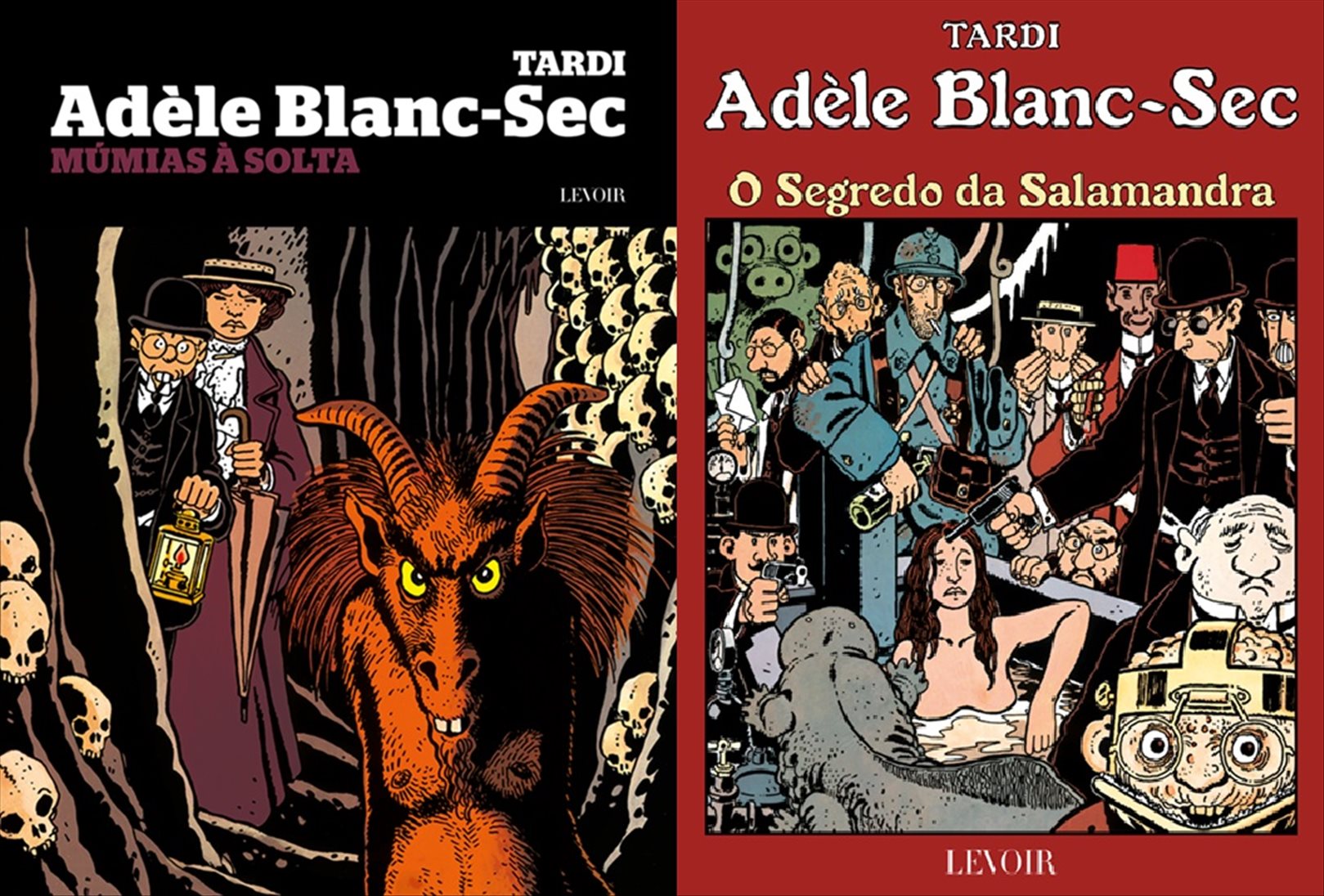 MÚMIAS Á SOLTA + O SEGREDO DA SALAMANDRA - PACK  Nº 4 E 5