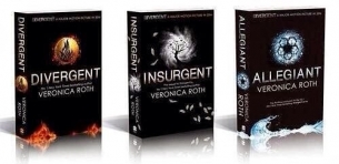 THE DIVERGENT BOX - DIVERGENT + INSURGENT + ALLEGIANT