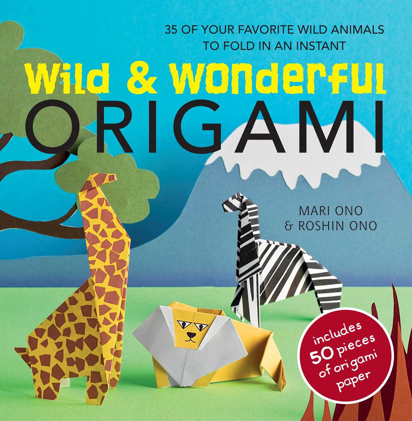 DIVERSAO DO ORIGAMI SELVAGEM - 35 dos teus animais selvagens favoritos para criar num instante