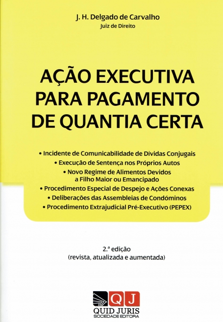 ACAO EXECUTIVA PARA PAGAMENTO DE QUANTIA CERTA 2ª EDICAO
