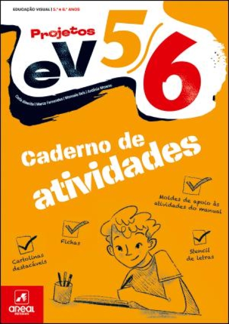 05000089 - Cad Ativ - Projetos EV 5/6 - Educação Visual - 5.º e 6.º Anos