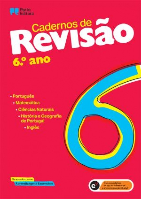 21173.10 - CADERNOS DE REVISAO 6º ANO
