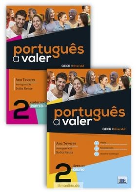 PACK - PORTUGUÊS A VALER 2 - NÍVEL A2
