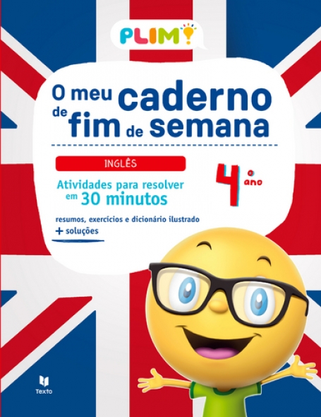 O MEU CADERNO DE FIM DE SEMANA - INGLÊS 4º ANO PLIM