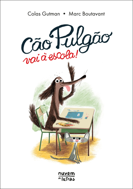 CÃO PULGÃO VAI À ESCOLA