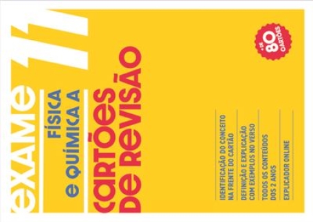 CARTOES DE REVISAO FISICA E QUIMICA A 11º ANO