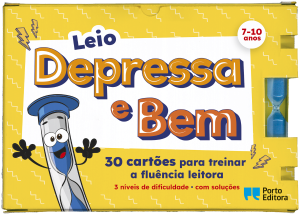 10959.10 - LEIO DEPRESSA E BEM - 30 cartões para treinar a fluência leitora 7-10 anos
