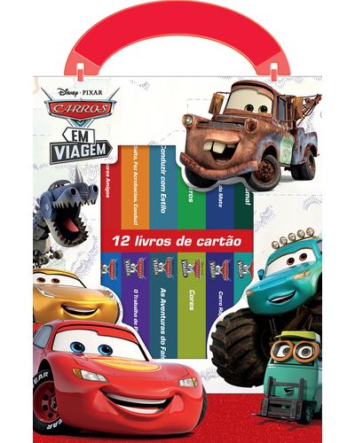 CARROS EM VIAGEM - 12 LIVROS EM CARTAO