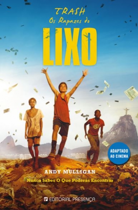 TRASH - OS RAPAZES DO LIXO - com capa do filme