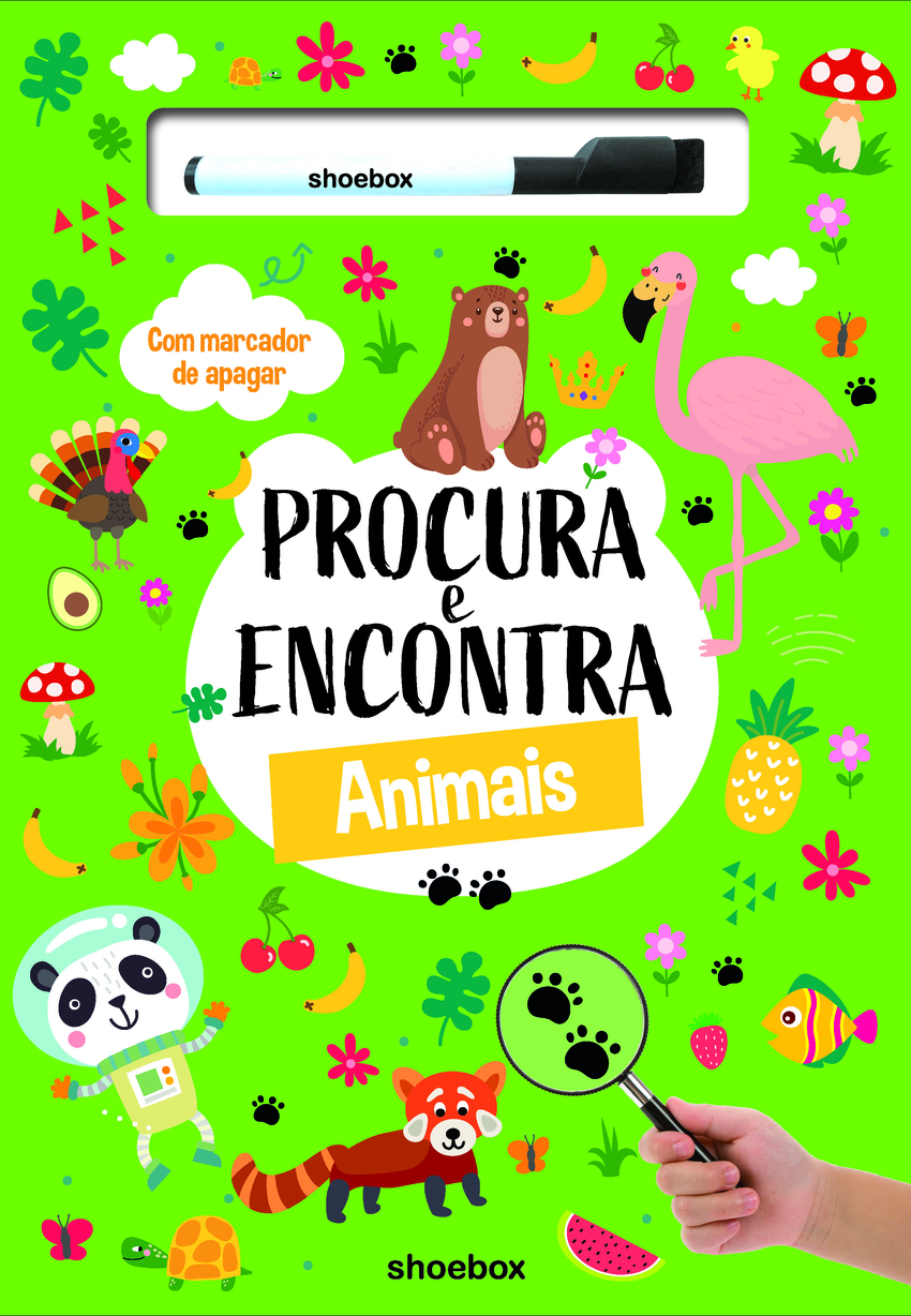 PROCURA E ENCONTRA - ANIMAIS Com marcador de apagar