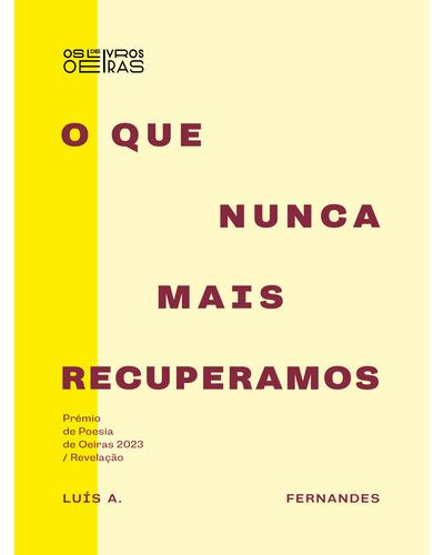O QUE NUNCA MAIS RECUPERAMOS
