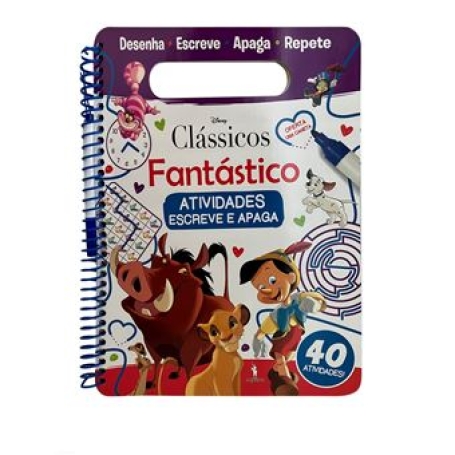 CLASSICOS FANTASTICO - ATIVIDADES ESCREVE E APAGA