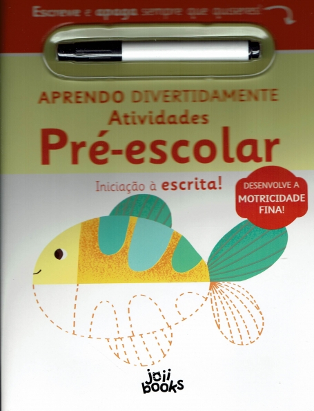 APRENDO DIVERTIDAMENTE ATIVIDADES PRÉ-ESCOLAR - COM CANETA