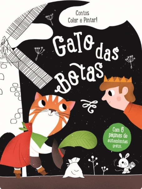 GATO DAS BOTAS - CONTOS COLAR E PINTAR