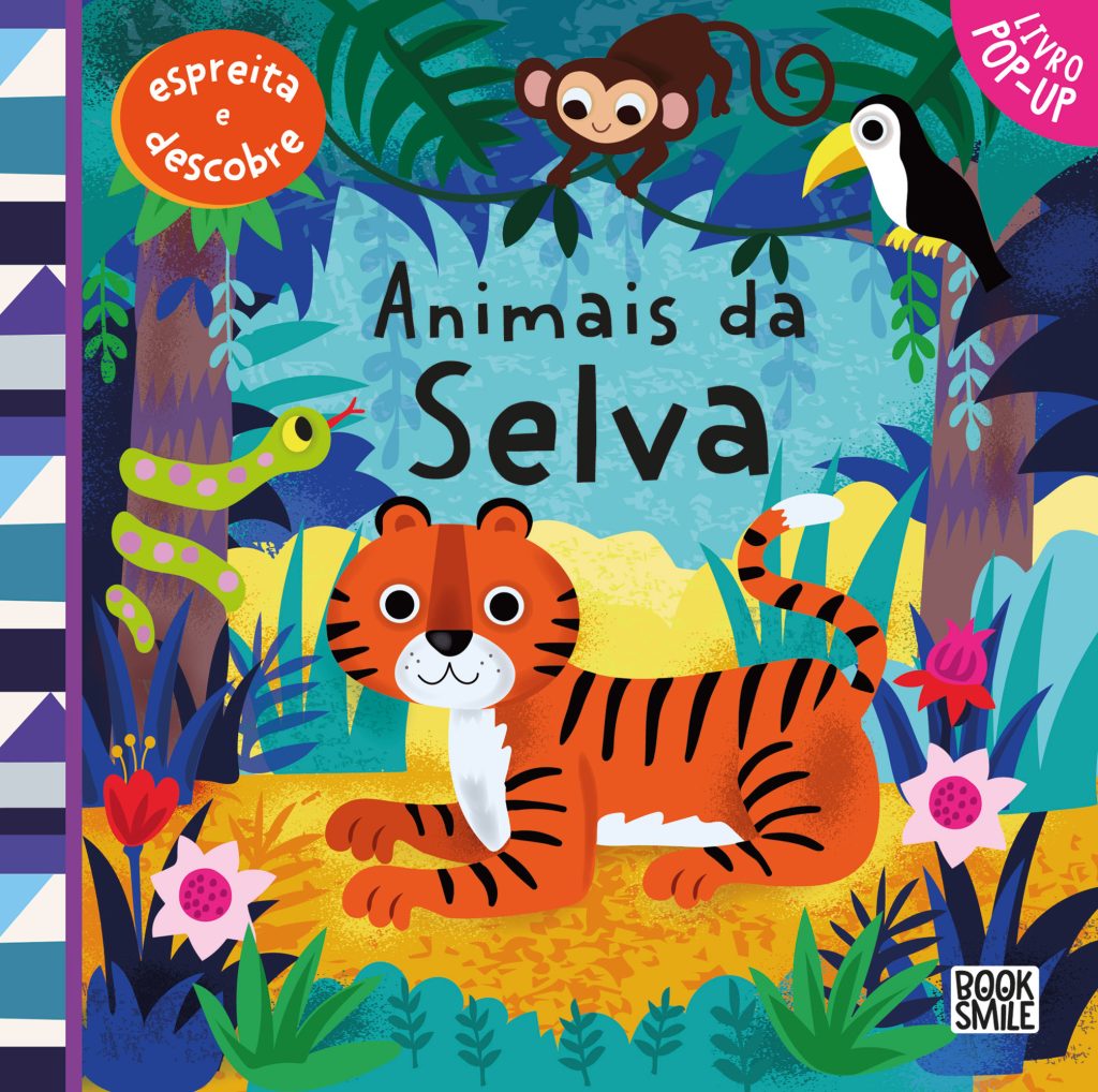 ANIMAIS DA SELVA - ESPREITA E DESCOBRE - livro pop-up