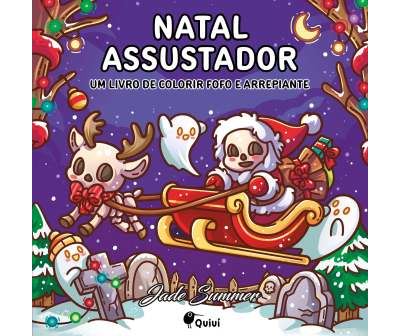 NATAL ASSUSTADOR - Um livro de colorir fofo e arrepiante