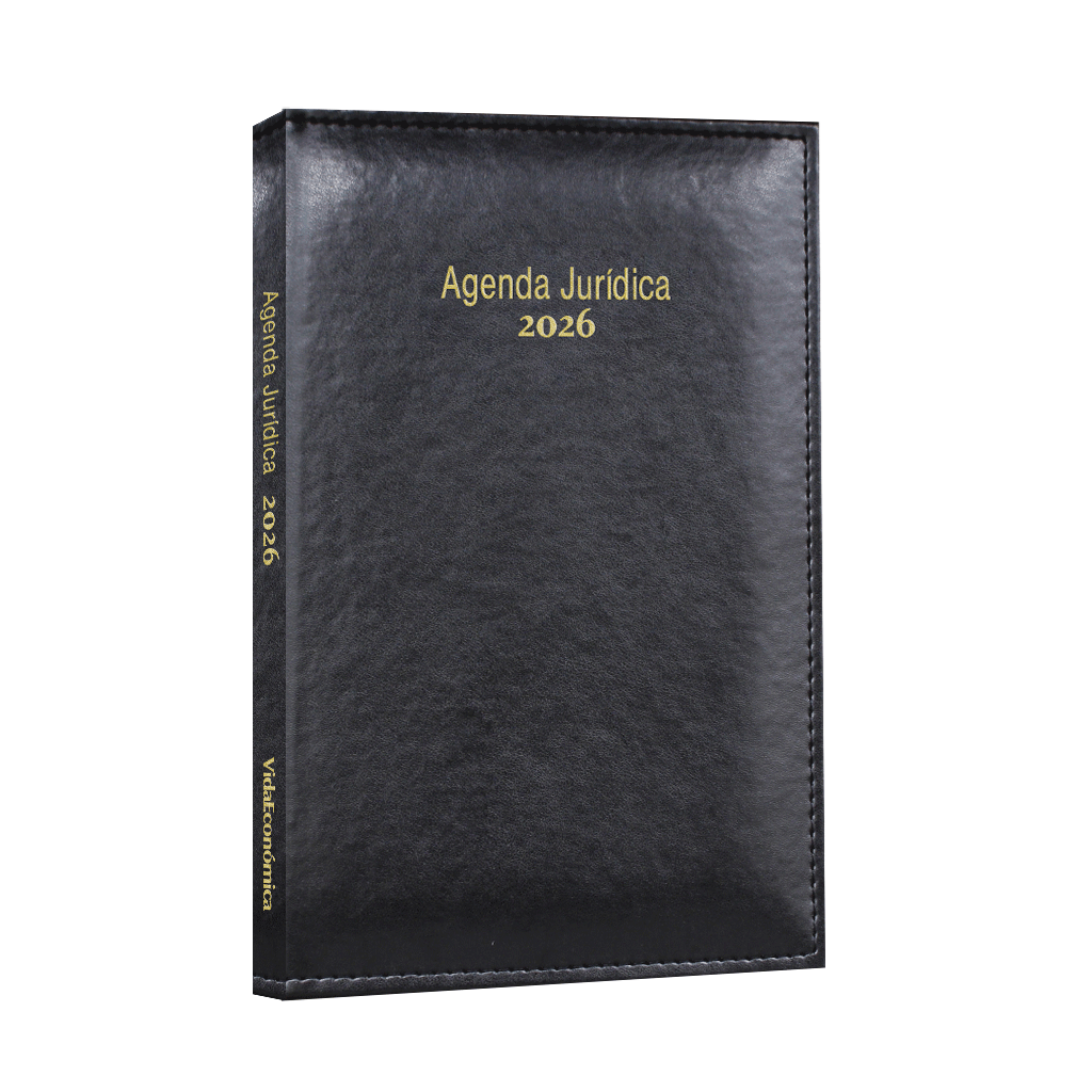 AGENDA JURIDICA 2026 PRETA CLASSICA