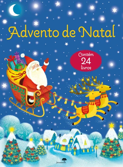 ADVENTO DE NATAL CONTEM 24 LIVROS