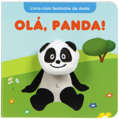 71295.10 - OLÁ , PANDA ! livro com fantoche de dedo