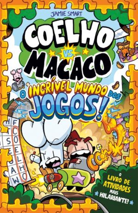 73008.10 - COELHO VS MACACO INCRIVEL MUNDO DOS JOGOS