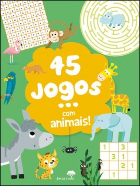 45 JOGOS COM ANIMAIS - COM ARGOLAS E CANETA