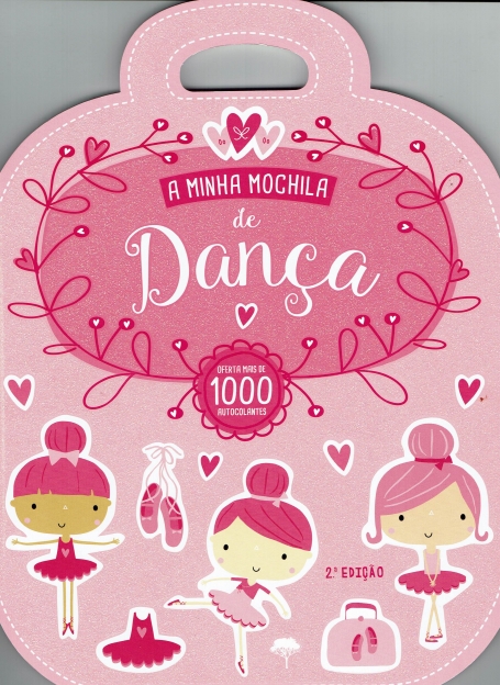MINHA MOCHILA DE DANCA - mais de 1000 autocolantes