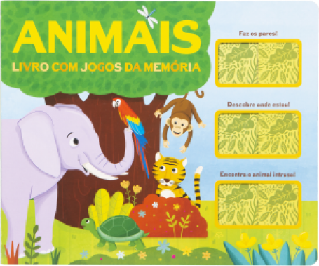 71369.10 ANIMAIS LIVRO COM JOGOS DA MEMÓRIA