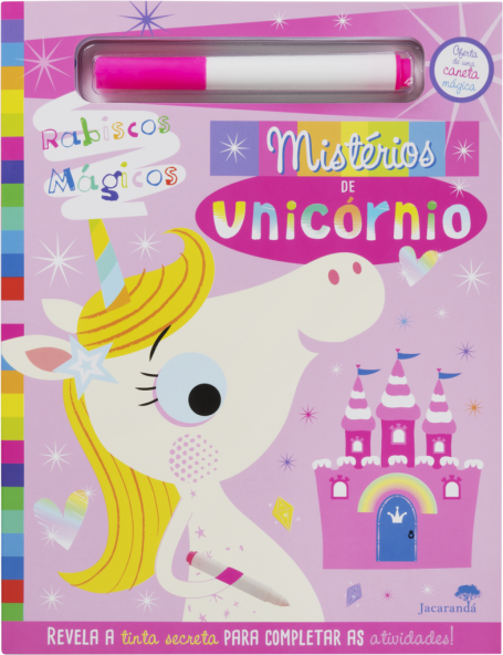 MISTERIOS DE UNICORNIO - OFERTA DE UMA CANETA MAGICA revela a tinta secreta para completar as atividades!