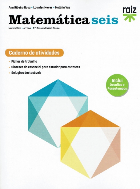 02942 - Caderno de Atividades - Matemática Seis - 6.º Ano