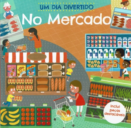 UM DIA NO MERCADO inclui peças destacaveis