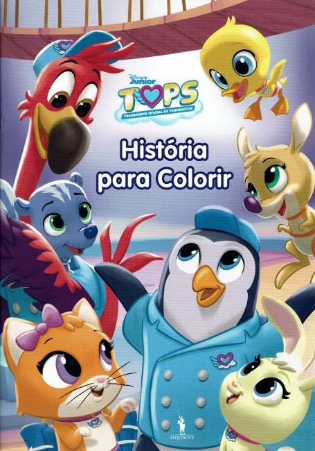 TOPS - HISTORIA PARA COLORIR