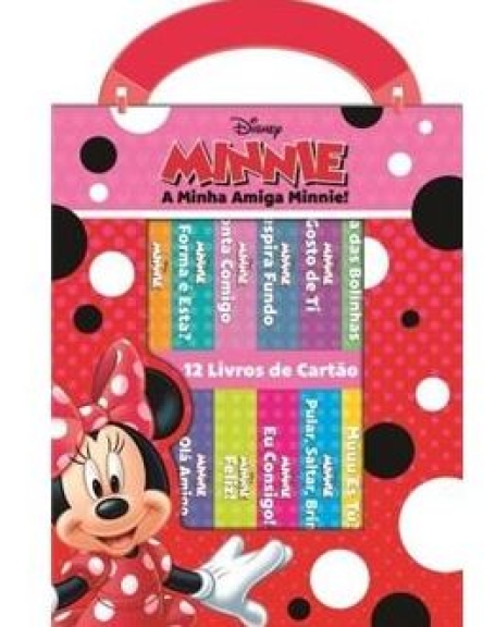 MINNIE - A MINHA AMIGA MINNIE - 12 LIVROS DE CARTÃO
