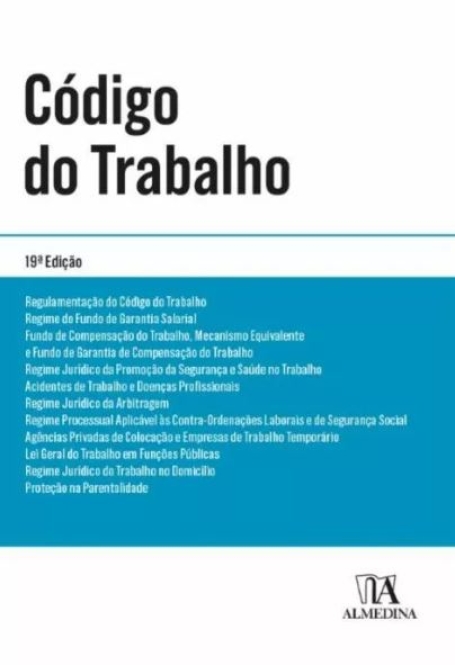 CÓDIGO DO TRABALHO - BOLSO - 19.ª EDIÇÃO