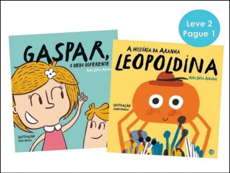 GASPAR, O DEDO DIFERENTE / A HISTORIA DA ARANHA LEOPOLDINA