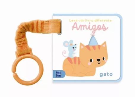 LEVA UM LIVRO DIFERENTE - AMIGOS - GATO
