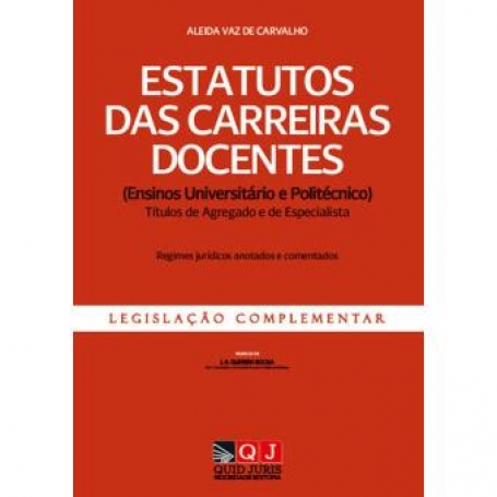 ESTATUTOS DAS CARREIRAS DOCENTES - legislacao complementar