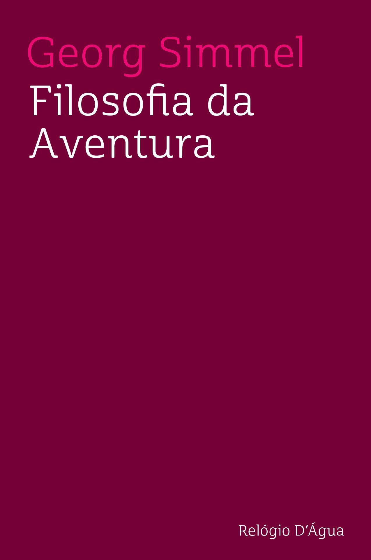 FILOSOFIA DA AVENTURA