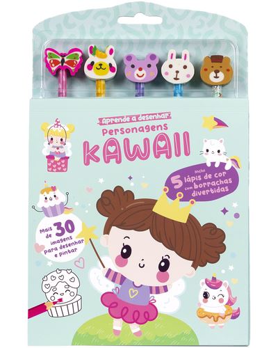 72155.10 - APRENDE A DESENHAR PERSONAGENS KAWAII