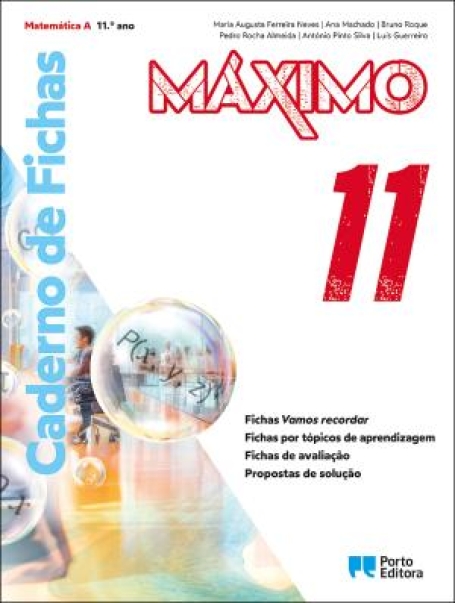 42511 - Caderno de Fichas - Máximo - Matemática A - 11.º ano