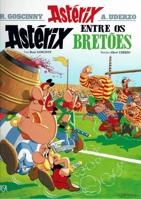 ASTERIX ENTRE OS BRETOES - ASTERIX E OBELIX vol 8