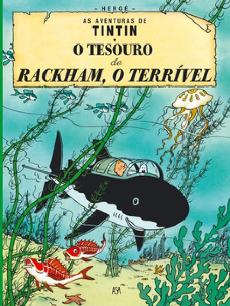 TESOURO DE RACHAM O TERRIVEL - AS AVENTURAS DE TINTIN 12