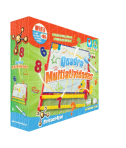 QUADRO MULTIATIVIDADES - aprende letras, numeros e formas geometricas - 14 atividades
