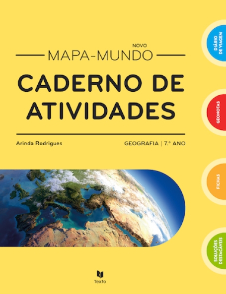 Mapa-Mundo 7 - Geografia - 7º Ano - Caderno de Atividades