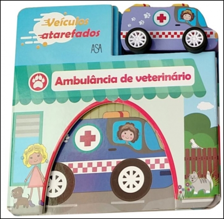 VEICULOS ATAREFADOS : AMBULANCIA DE VETERNÁRIO