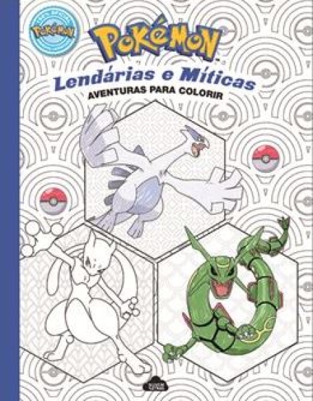 POKÉMON LENDÁRIAS E MÍTICAS AVENTURAS PARA COLORIR