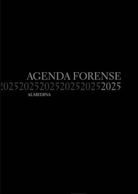 AGENDA FORENSE 2025 - BOLSO PRETO