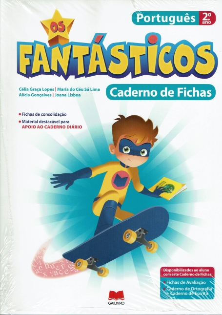 OS FANTASTICOS! - PORTUGUES 2º ANO - LIVRO DE FICHAS