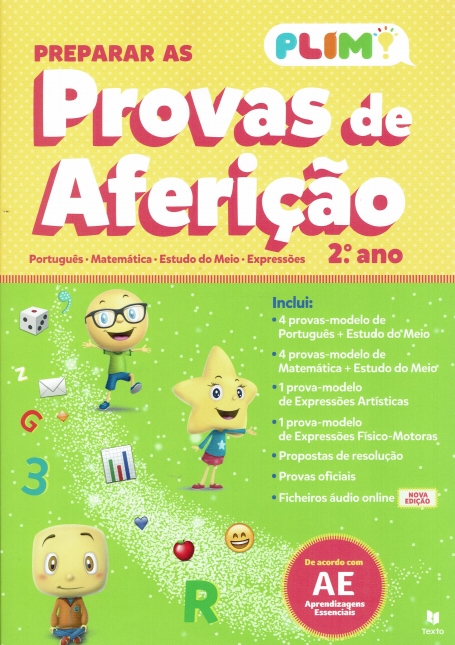 PREPARAR AS PROVAS DE AFERIÇÃO 2º ANO - PLIM - PORTUGUÊS MATEMÁTICA ESTUDO DO MEIO EXPRESSÕES